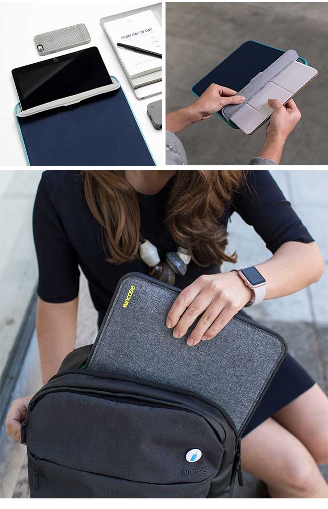 INCASE ICON Sleeve iPad Pro 12.9吋 平板保護內袋 (麻黑)