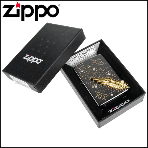 ZIPPO 日系~The Angels Wings-立體天使之翼3面連續加工