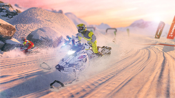 雪地摩托自由競賽 Snow Moto Racing - NS Switch 英文美版
