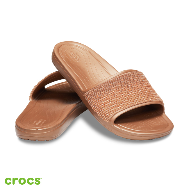 Crocs 卡駱馳 (女鞋) 思瓏閃亮涼拖-205605-7H3