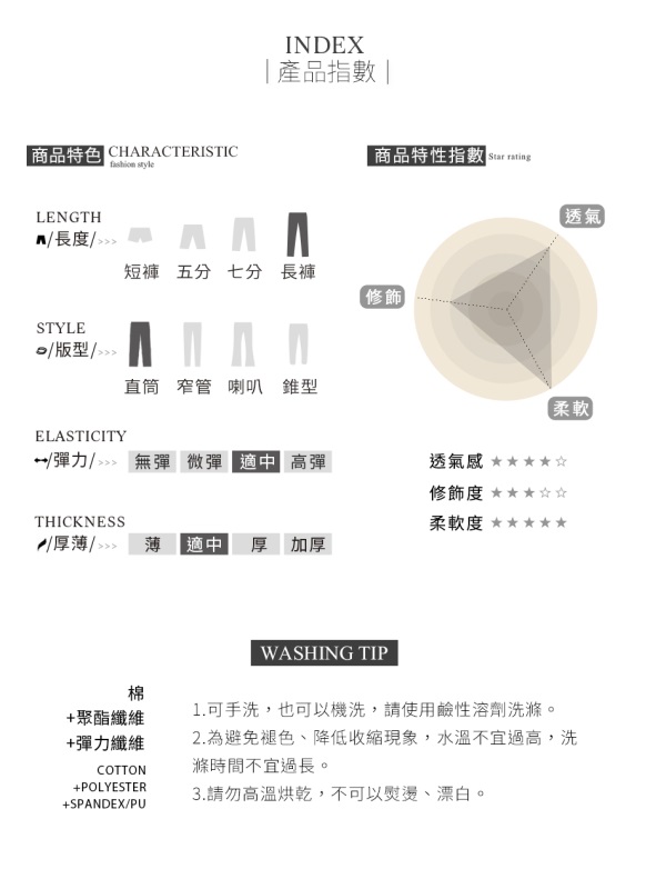 收腹寬版腰頭仿舊刷色率性反褶抓破彈力牛仔褲-OB大尺碼