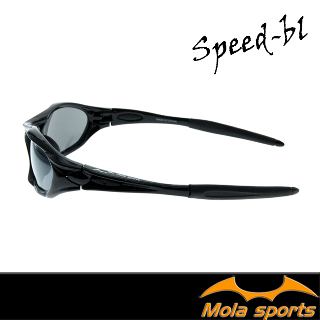 MOLASPORTS摩拉青少年運動太陽眼鏡 兒童(7-11)黑色 自行車 跑步 棒球 都適