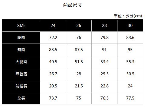 Hang Ten - 女裝 -簡約刷色牛仔褲-藍