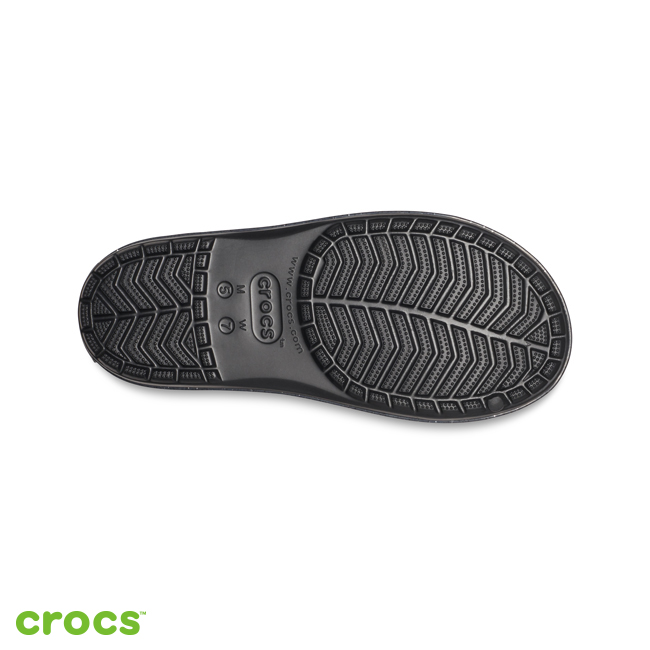 Crocs 卡駱馳 (中性鞋) 厚底卡駱班金屬涼拖 205913-002