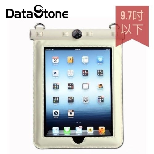 DataStone iPad 9.7吋平板電腦防水袋/保護套/可觸控-溫度計型