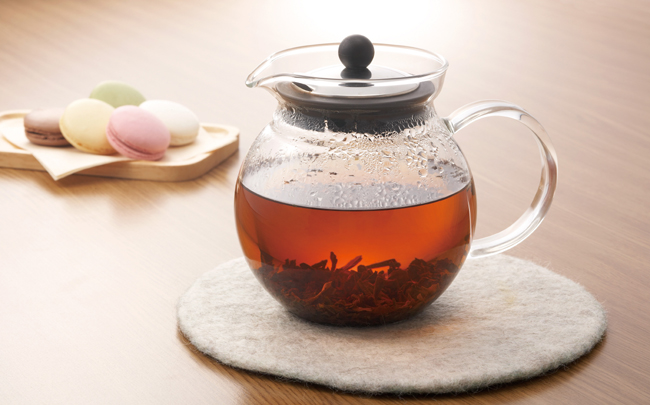 日本iwaki 耐熱玻璃茶壺（640ml）
