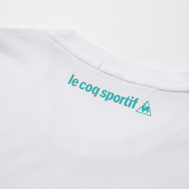 le coq sportif法國公雞牌短袖T恤 男女-白