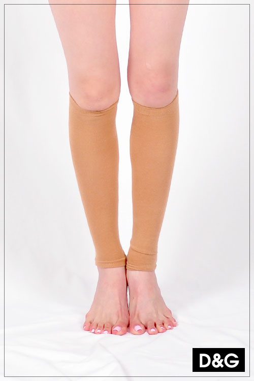 D&G 萊卡棉 400丹尼專業塑小腿襪(單雙)