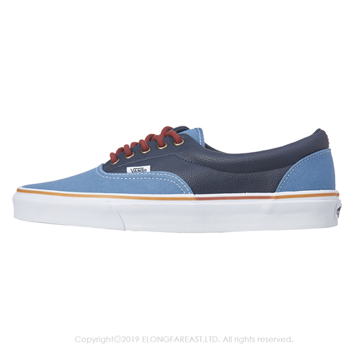 (男)VANS Era 拼接撞色綁帶休閒鞋*牛仔藍