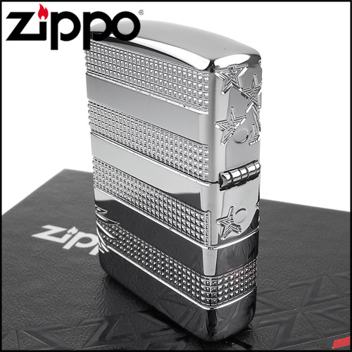 ZIPPO 美系~Patriotic Design-美國國旗與老鷹圖案設計打火機