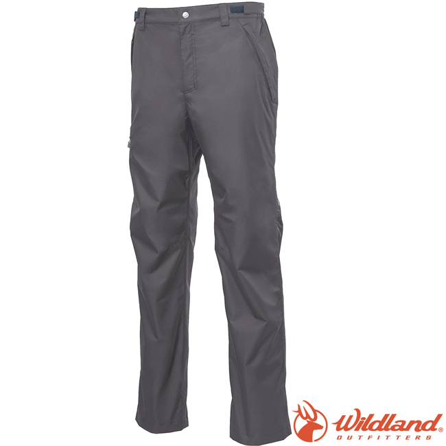 Wildland 荒野 W2330-92中灰色 男防水防風保暖長褲