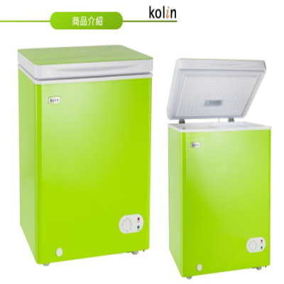 KOLIN歌林 100L 臥式冷冰櫃 KR-110F03 蘋果綠
