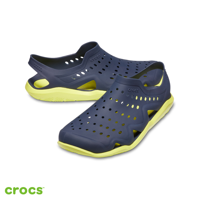 Crocs 卡駱馳 (男鞋) 男士激浪涉水鞋 203963-42K