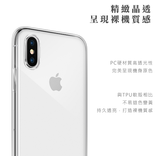 APPLE iPhone XR 6.1吋晶透輕薄硬式手機殼
