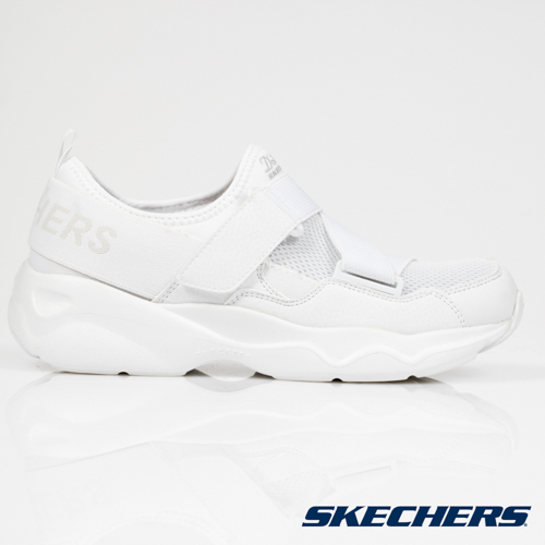 SKECHERS(女)時尚休閒系列D LITES AIRY-88888177WHT