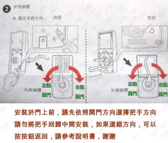 TL505C 加安 二合一電子鎖 密碼鎖G5V2LED0CA