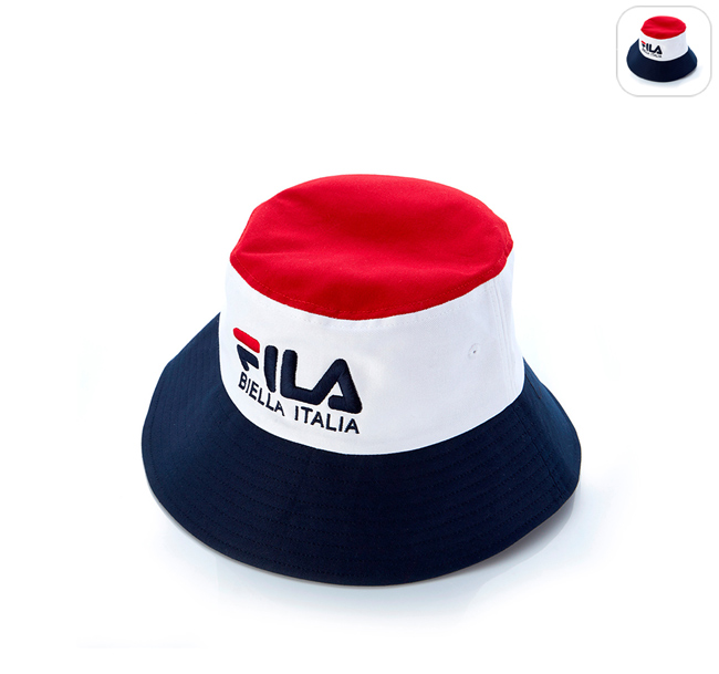 FILA 時尚筒帽-白 HTT-1205-WT