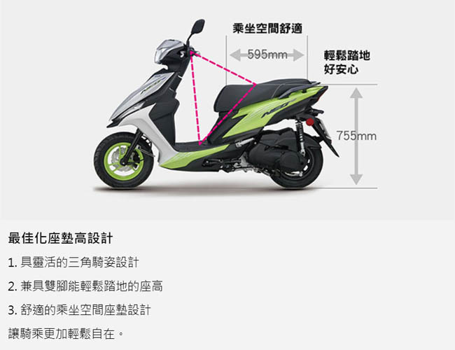 YAMAHA 山葉機車NEO125 無畏登場 碟煞-2019年新車