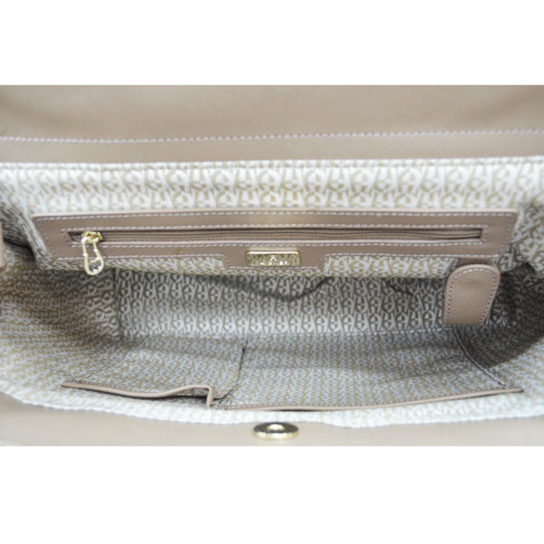 Aigner 中型城市手提包 棕色