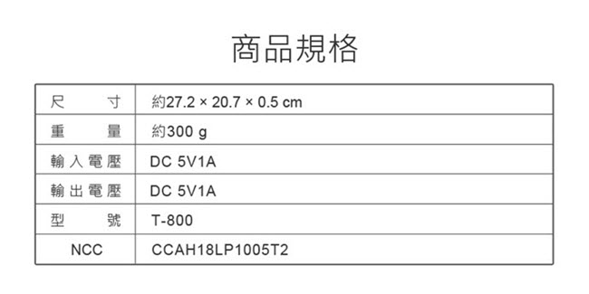 IS愛思 Qi-M05 創意收納Qi無線充電滑鼠墊