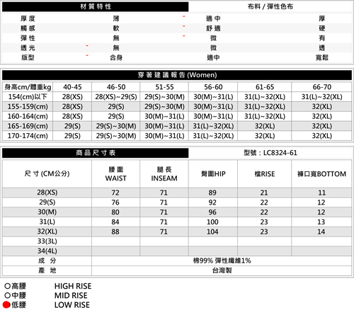 BRAPPERS 女款 LC-Cargo系列-低腰彈性素面窄管褲-黑