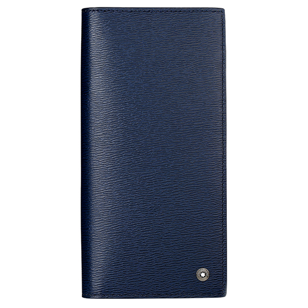 萬寶龍西方之星6卡長夾–藍