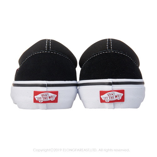 (男)VANS Slip-On Pro 經典素色懶人鞋*黑色