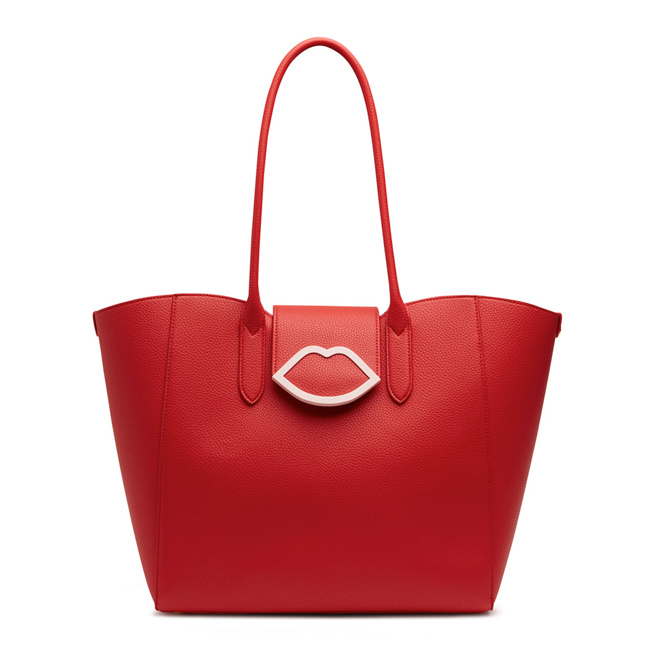 LULU GUINNESS SOFIA 托特包 (紅)