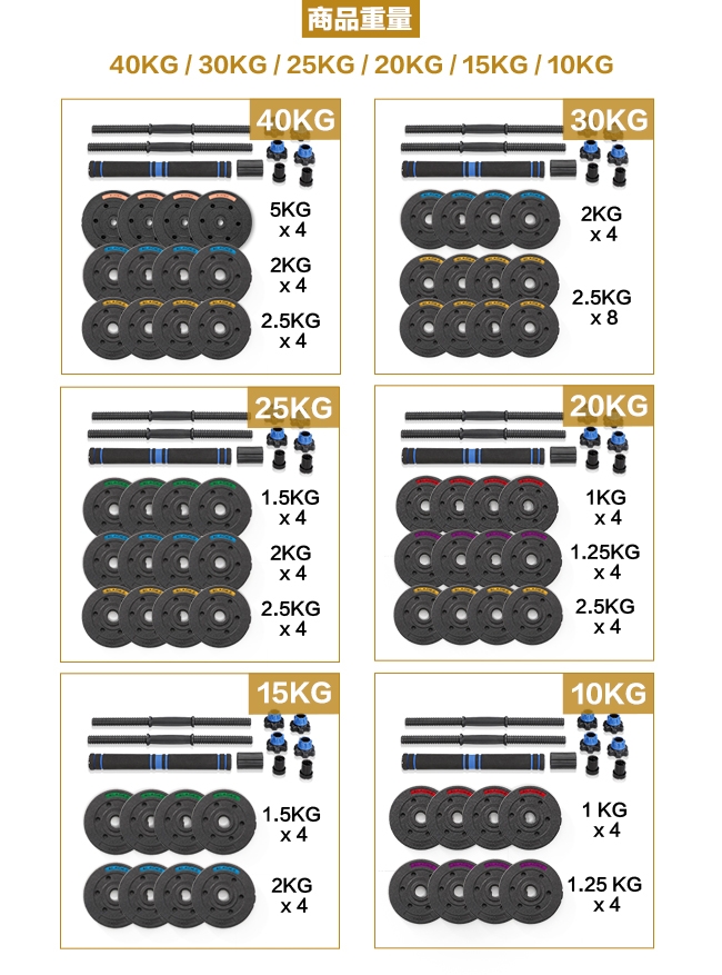 【BLADEZ】BD1 PRO-Plus-30KG槓啞鈴兩用組+二代階梯踏板