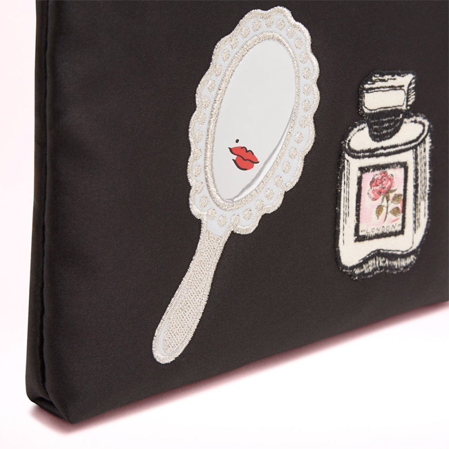 LULU GUINNESS TOP ZIP 化妝包 (BEAUTY SPOT)