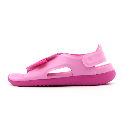 NIKE 中大童涼鞋-AJ9076601 粉色