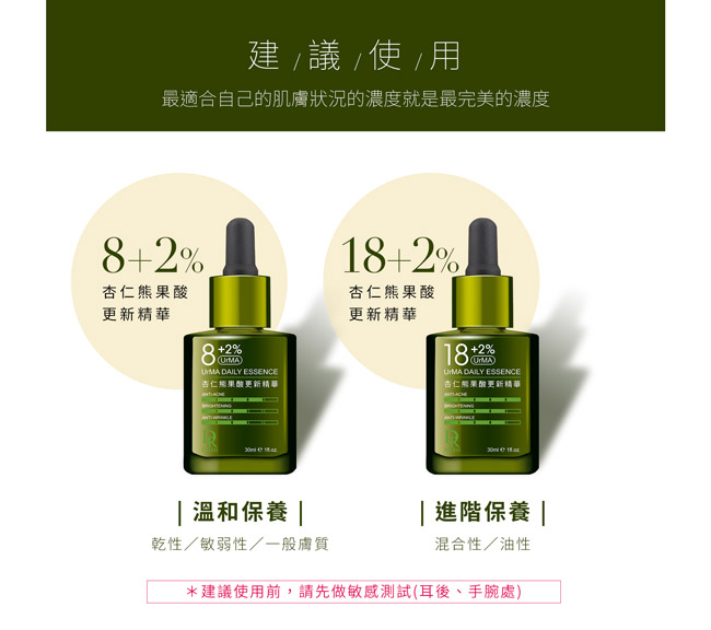 Dr.Hsieh 8+2%UrMA杏仁熊果酸更新精華30ml