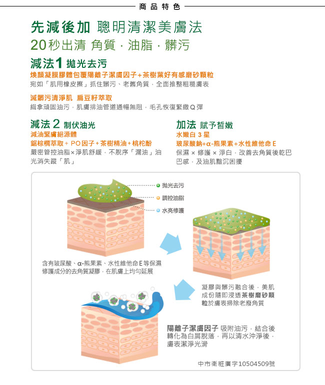 NARUKO牛爾【任3件5折起】茶樹超油切去角質凝膠