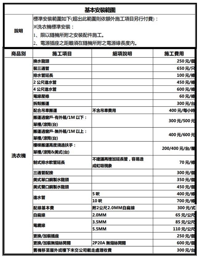 領券9折！SAMPO聲寶 10KG 定頻直立式洗衣機 ES-B10F