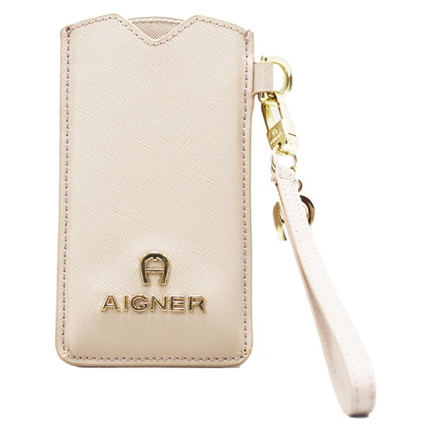 Aigner 艾格納 IPhone手機套-蓮藕紫色