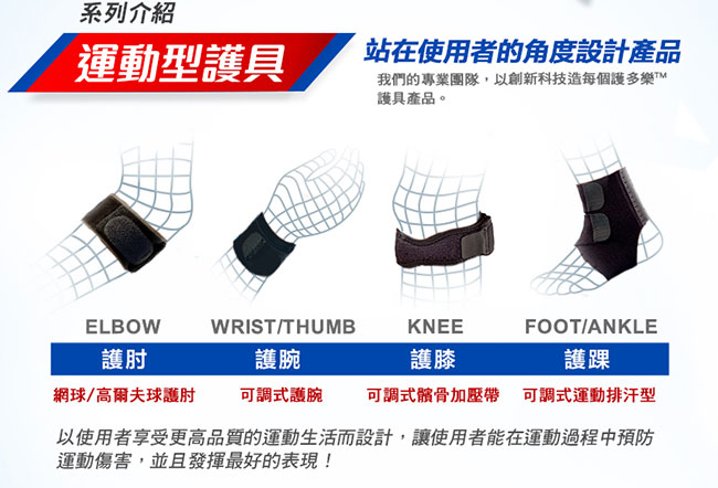 3M FUTURO護多樂 可調式運動型護膝 09039