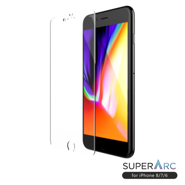 SUPER ARC iPhone專用 2.5D大導角9H強化玻璃保護膜