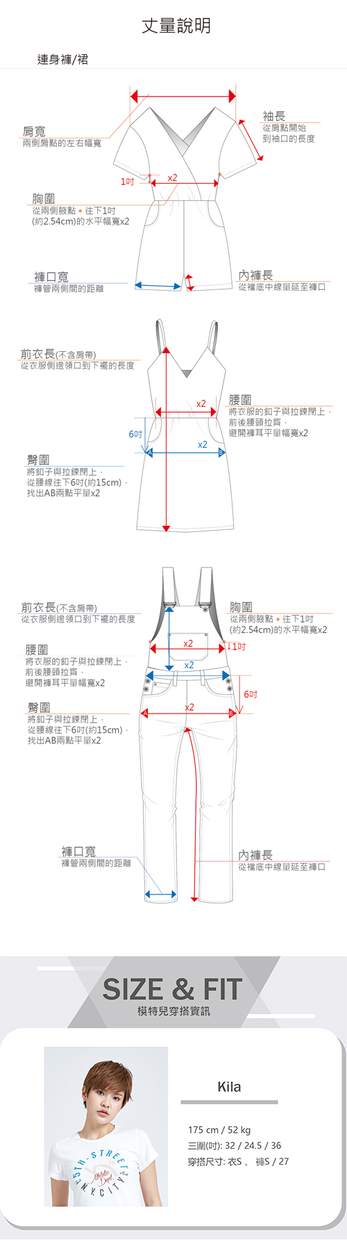 EDWIN 迦績褲JERSEYS 快乾吊帶牛仔短裙-女-原藍磨