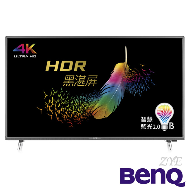 BenQ 43吋 4K HDR 連網 護眼液晶顯示器+視訊盒 E43-700