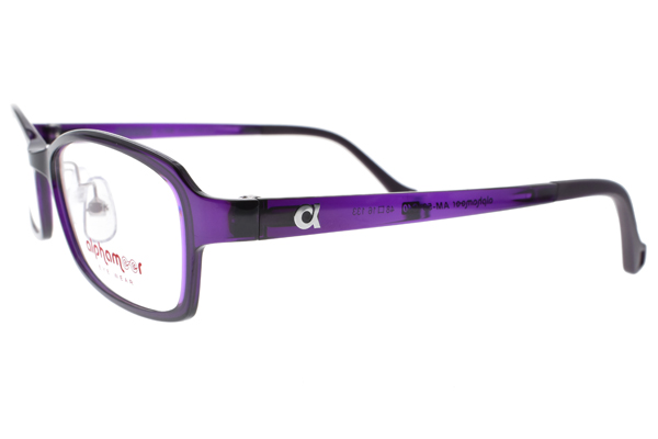 Alphameer光學眼鏡 韓國塑鋼系列/透紫#AM53 C40