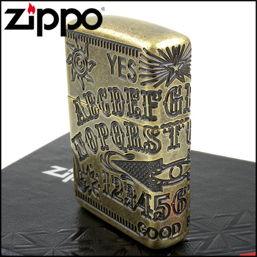 ZIPPO 美系~Ouija Board-通靈板圖案設計