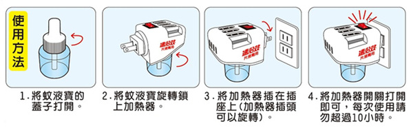 買一送一 速必效無味型電熱蚊液寶-A 2入/盒裝補充液(共兩盒4入)