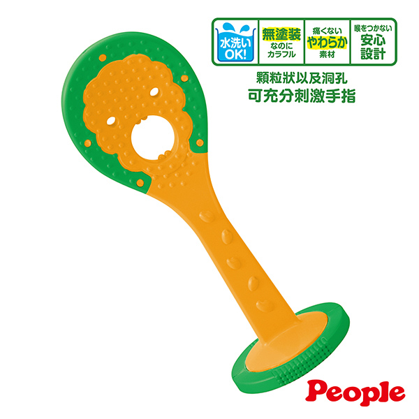 日本People-新寶寶的飯匙咬舔玩具