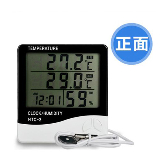 COMET 雙溫顯室內外電子溫濕度計(HTC-2)