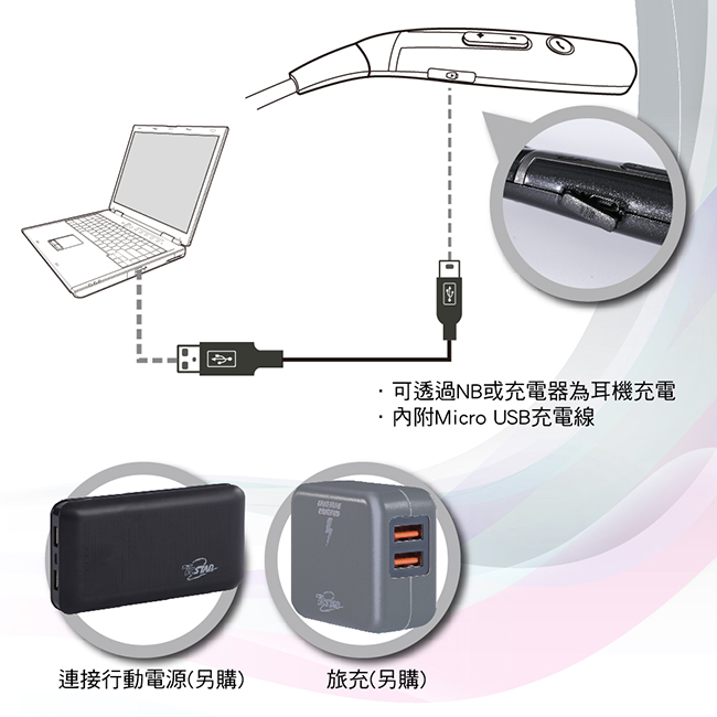 TCSTAR 頸掛式運動款入耳式藍牙耳機麥克風 TCE8920BK