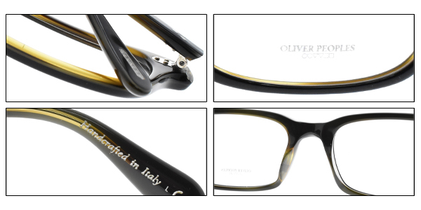 OLIVER PEOPLES 眼鏡 懷舊經典/黑-墨綠 #CAVALON 1441