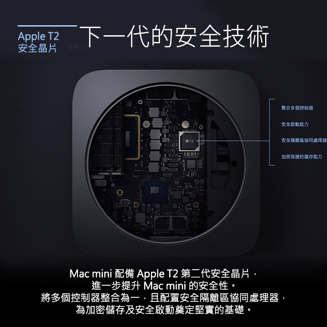 Apple Mac mini i3/8G/128M.2/MacOS(MRTR2TA/A)