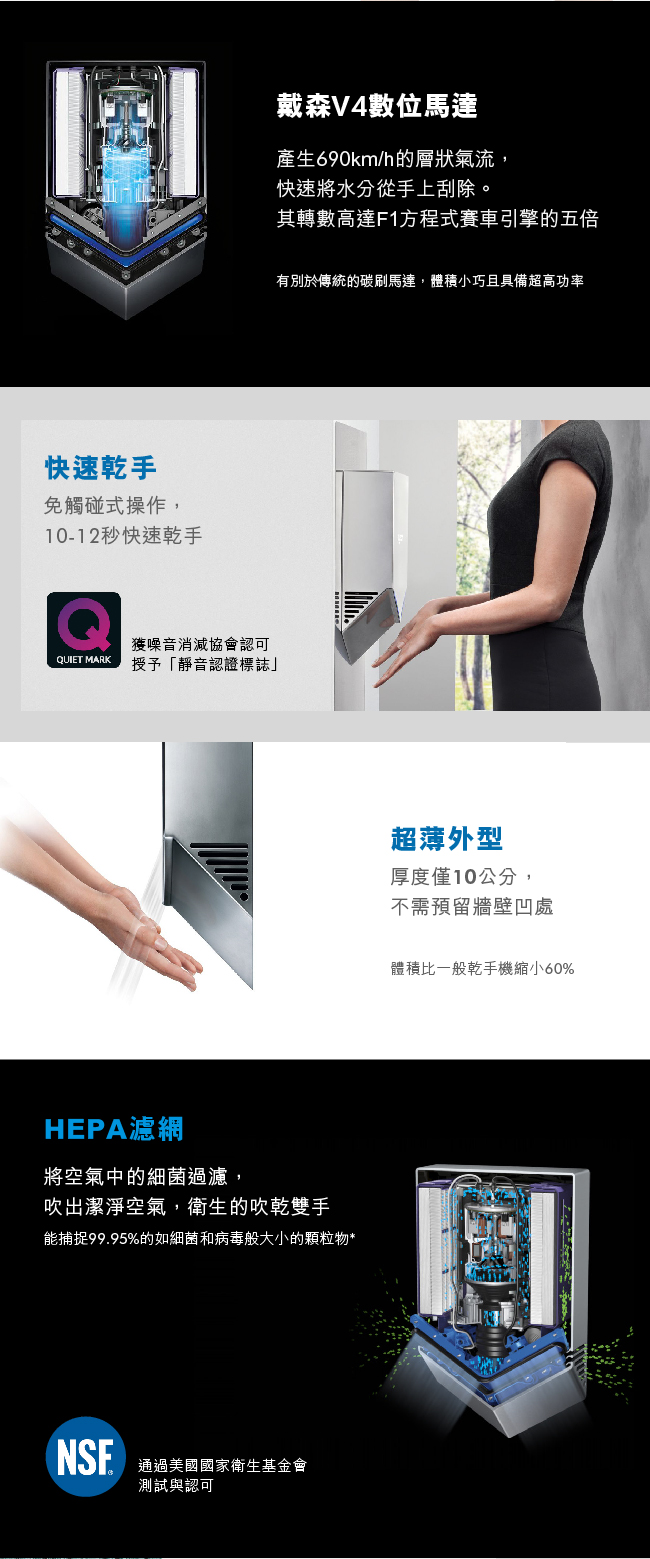 Dyson AirbladeV型乾手機/烘手機