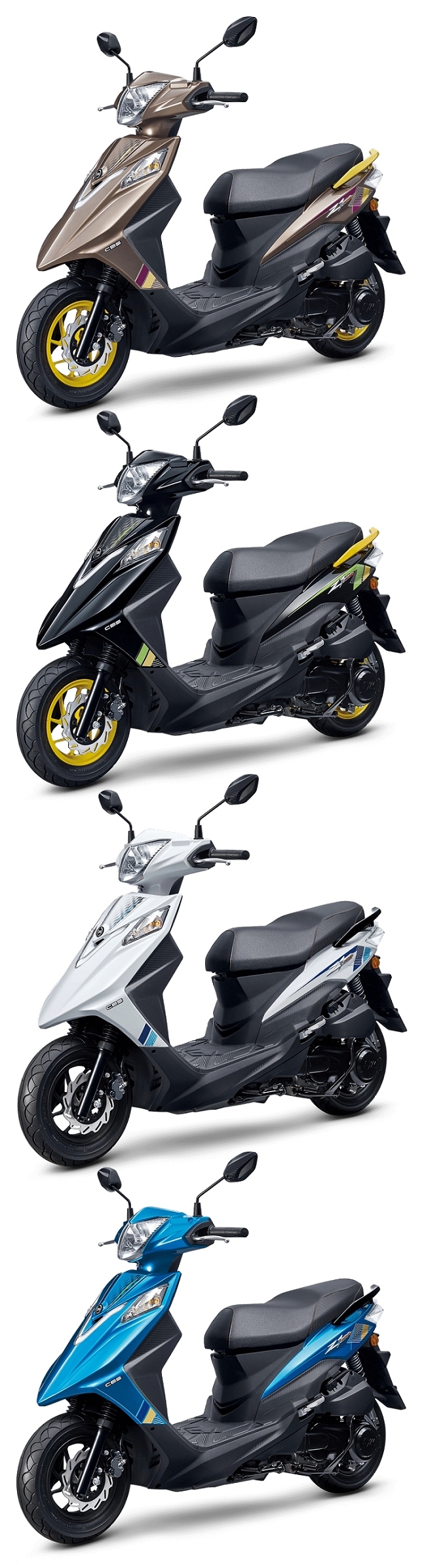 SYM三陽機車 Z1 attila 125 雙碟CBS版 2019新車