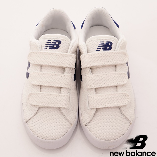 NewBalance 簡約三絆帶鞋款CRTBLP白(中小童段)